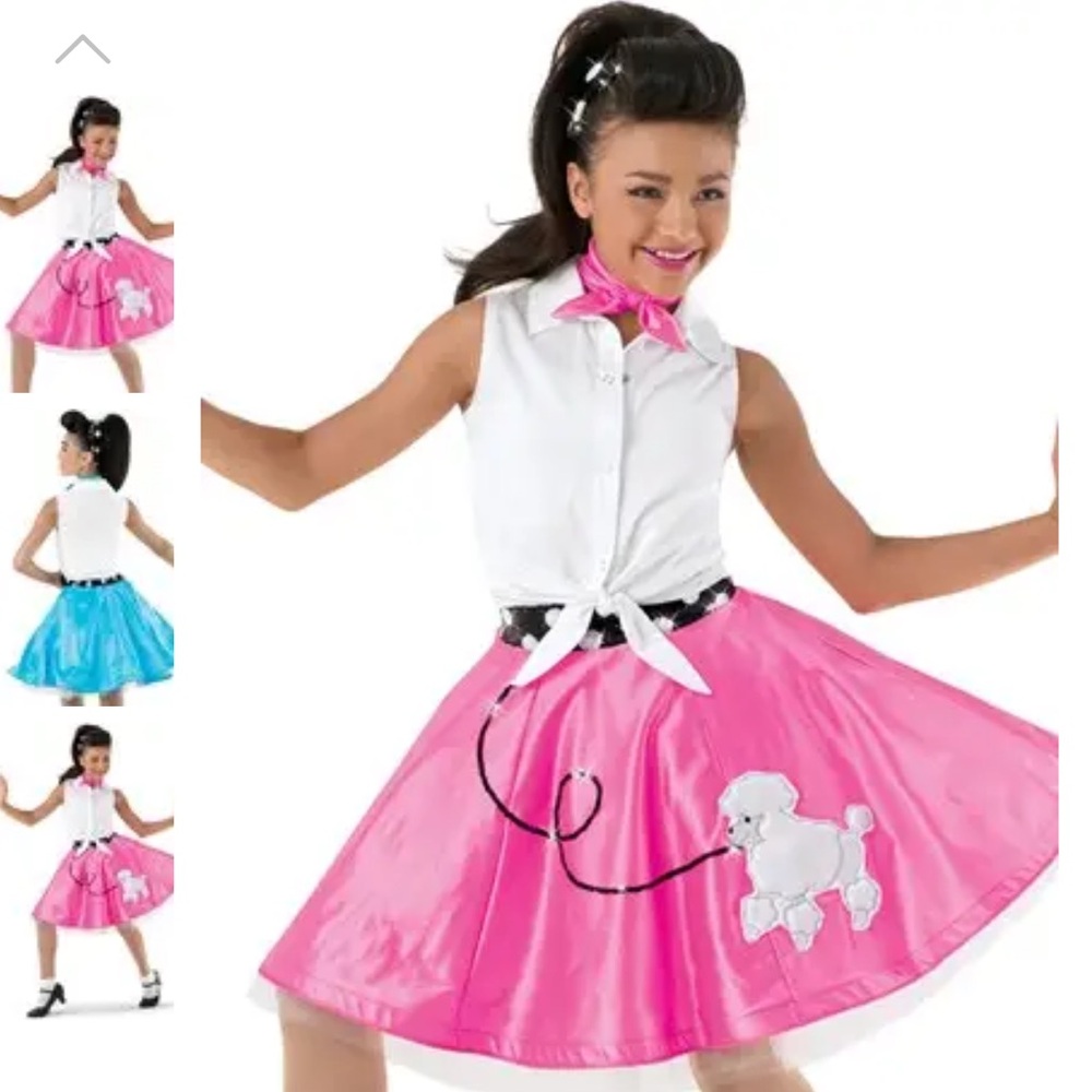 NWT Weissman AS poodle skirt dance costume at the hop Halloween